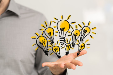 Concept for business strength and success.