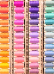 Rainbow Cotton in Liberty London 