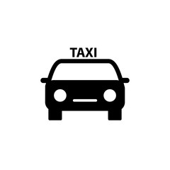 Vector illustration, taxi icon design