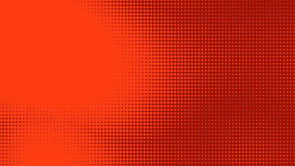 Dots halftone red purple color pattern gradient texture with technology digital background. Dots pop art comics style.