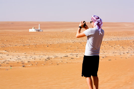 Moschea beduini deserto Wahiba Sand Oman