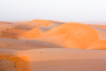 Fototapeta na wymiar Il deserto dell'Oman