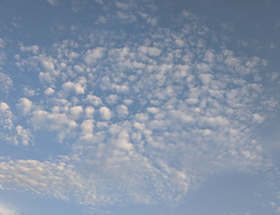 Fototapeta na wymiar Dotted Clouds 