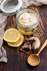 Garlic the best specific for influenza. Syrup prepared from healthy garlic