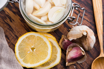 Garlic the best specific for influenza. Syrup prepared from healthy garlic