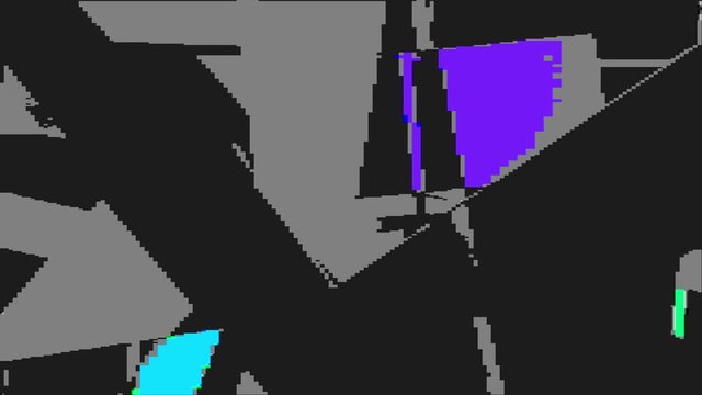 Digital Pixel Jpeg Damage Noise Animation Screen Running Motion Background 