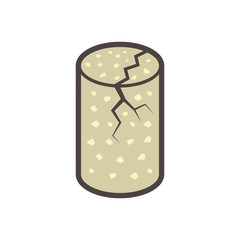 concrete testing icon