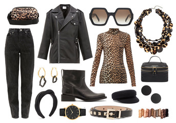 mood board fashion clothes, outfit, clothes collage