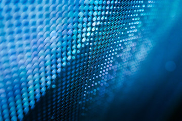 CloseUp LED blurred screen. LED soft focus background. abstract background ideal for design.