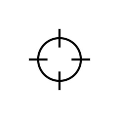 Target icon isolated on white background. Target vector icon. goal icon. marketing target. Aim