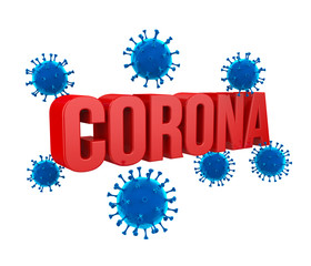Coronavirus COVID-19 Illustration