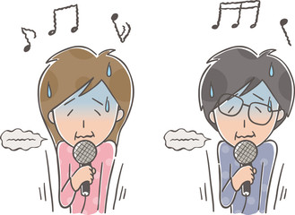 カラオケ・苦手・男女セット