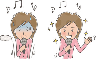 カラオケ・苦手・得意・女性