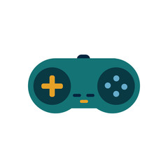 Isolated videogame control flat style icon vector design