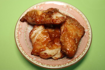 fried chicken on a plate