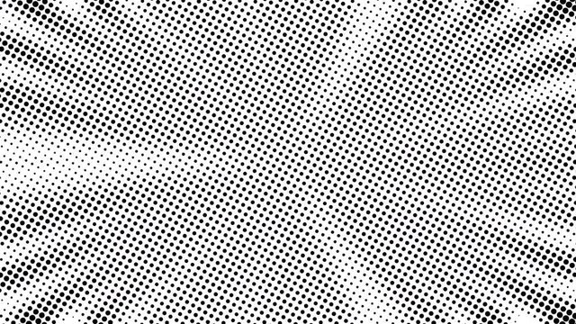 Half tone of many dots, computer generated abstract background, 3D rendering simple backdrop with optical illusion effect