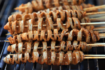 Chinese traditional snack roasted gluten