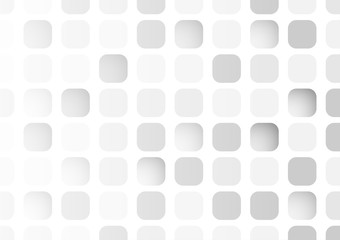 Abstract square white and gray color background.