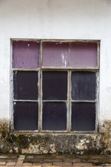 old window in the wall