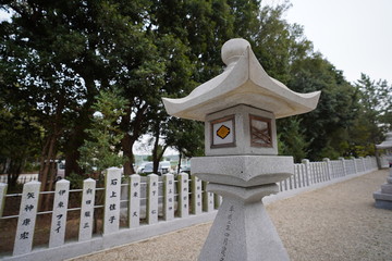 いざなぎの石灯篭