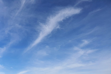 Obraz premium clouds, blue sky background design elements. Pantone Classic Blue.
