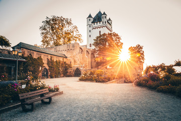 the fairytale Eltwille on the Rhine.  the beautiful Eltwille castle is located directly on the...