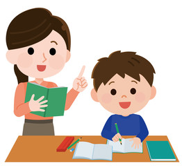 オンライン インターネット 学習 男の子 イラスト Wall Mural こけ田 オンライン インターネット 学習 男の子 イラスト Wall Mural こけ田