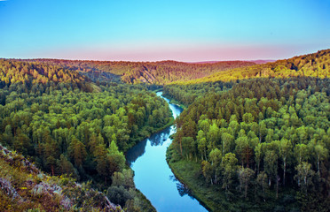 Fototapeta premium Mountains Of Altai