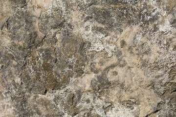 Natural gray granite stone texture background .