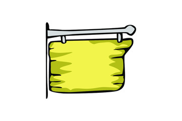 blank wooden sign vector decoration