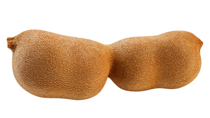 tamarind, isolated on white background, clipping path, full depth of field