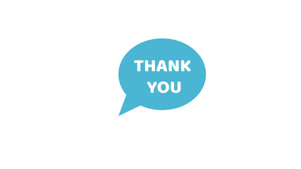 Thank you Hand drawn lettering