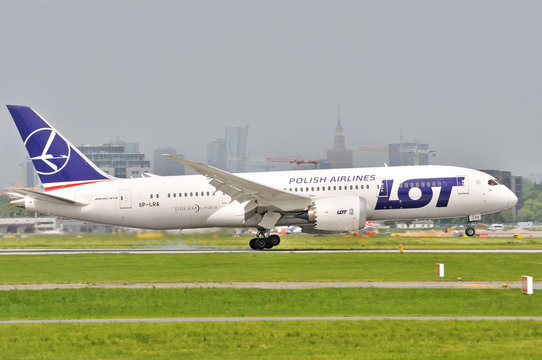 LOT Polish Airlines.