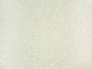 Sugar. Background of sugar. Pure refined sugar in granules close- up view from above. Real and real sugar.