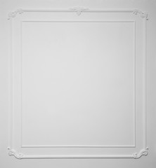 decorative decoration stucco on the wall