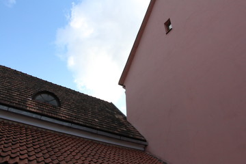 roof and sky