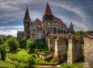 Naklejka premium Castle in Romania