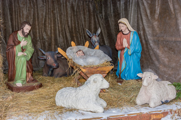 Boże narodzenie szopka © Heroc