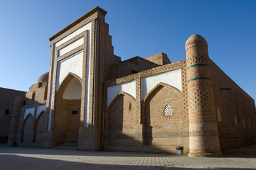 Fototapeta na wymiar Mohammed Amin Inak Madrasah (1785). Khiva, Uzbekistan, Central Asia.