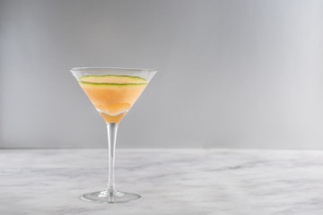 Cantaloup martini