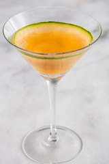 Cantaloup martini