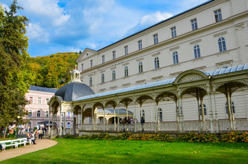 Herbststimmung in Karlsbad (Karlovy Vary) Tschechien
