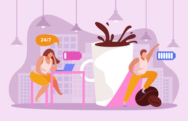 Caffeine Stimulating Effect Composition