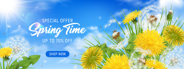 Spring Time Horizontal Poster