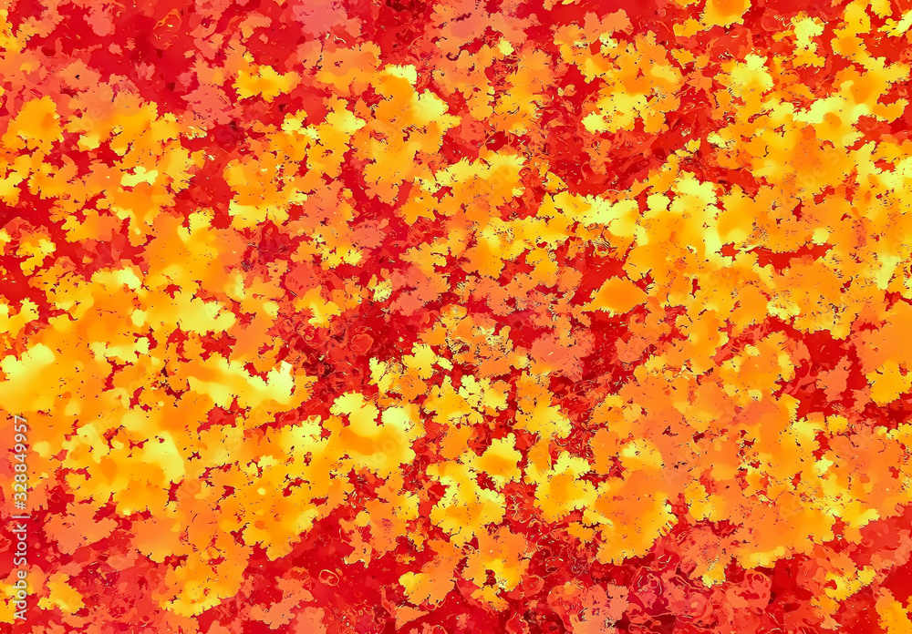 Aufkleber abstract background with watercolor stains and structures.
