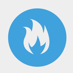fire flame vector icon burning 