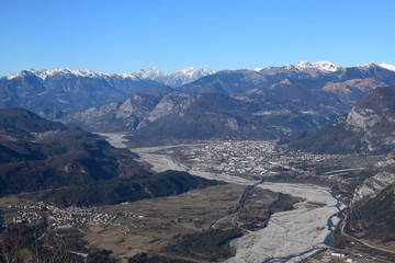 Friuli - Tolmezzo (visto dal monte Festa)