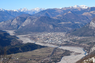 Friuli - Tolmezzo (visto dal monte Festa)