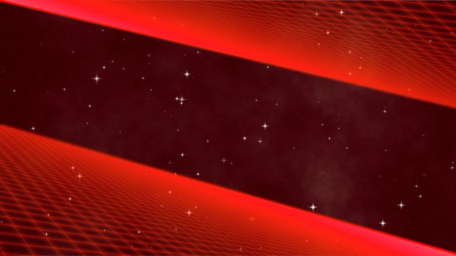 Abstract Red Retro 80s Style Background With Stars And Space For You Text