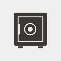 safe vector icon safe locker security storage